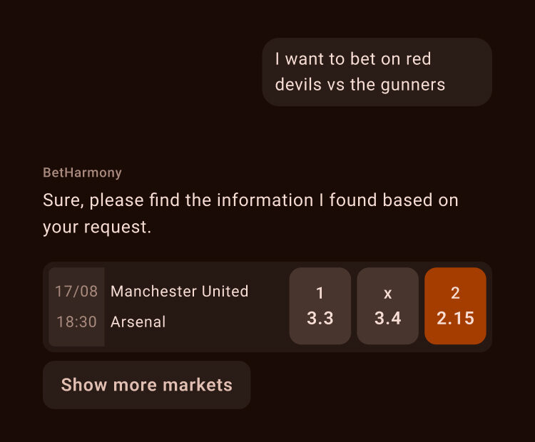 AI That Speaks the Language of Betting